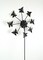 Metal Bugs Flower Kinetic Wind Spinner Garden Stake Outdoor Yard Decor Lawn Art